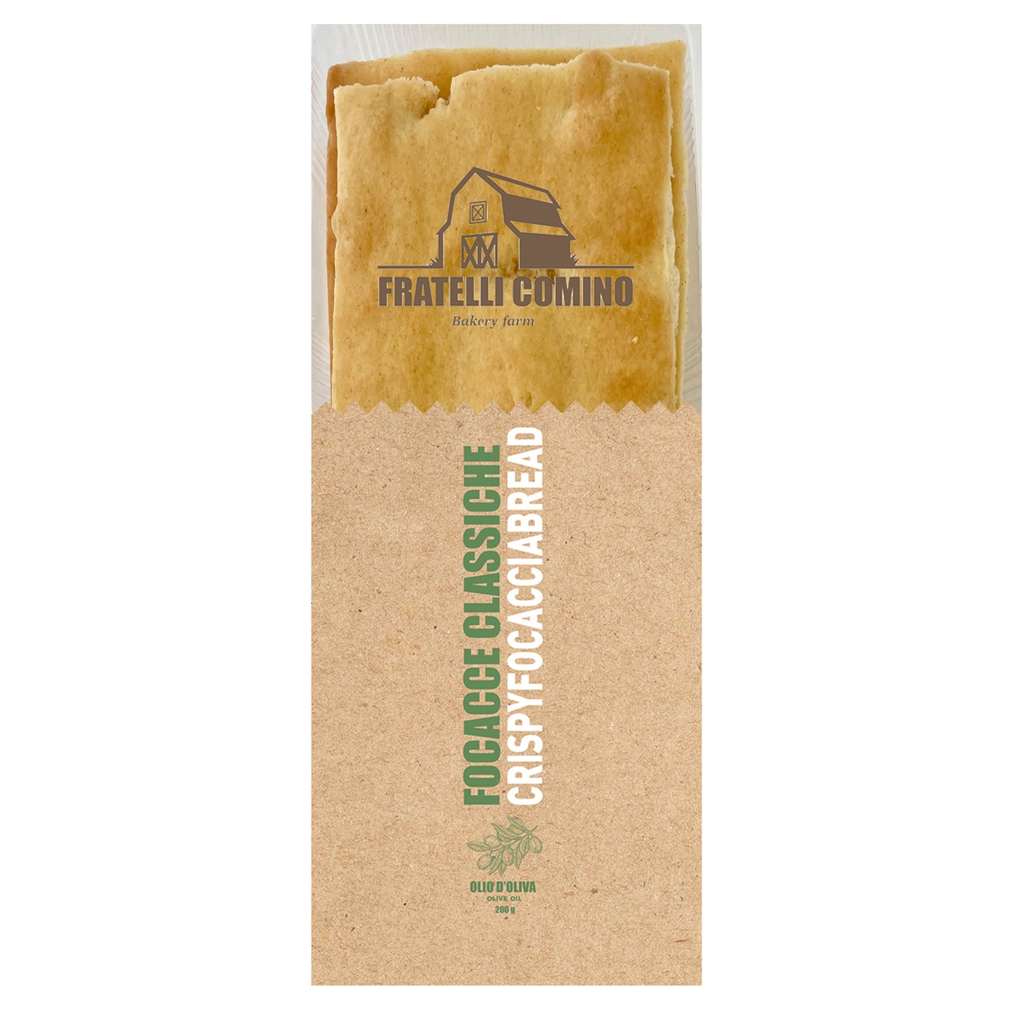 Focaccia alle Olive 300g