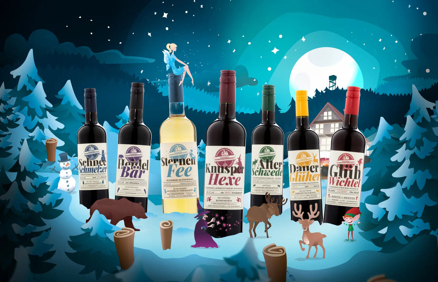 STERNENFEE Weisser Glühwein 9% Vol 750ml