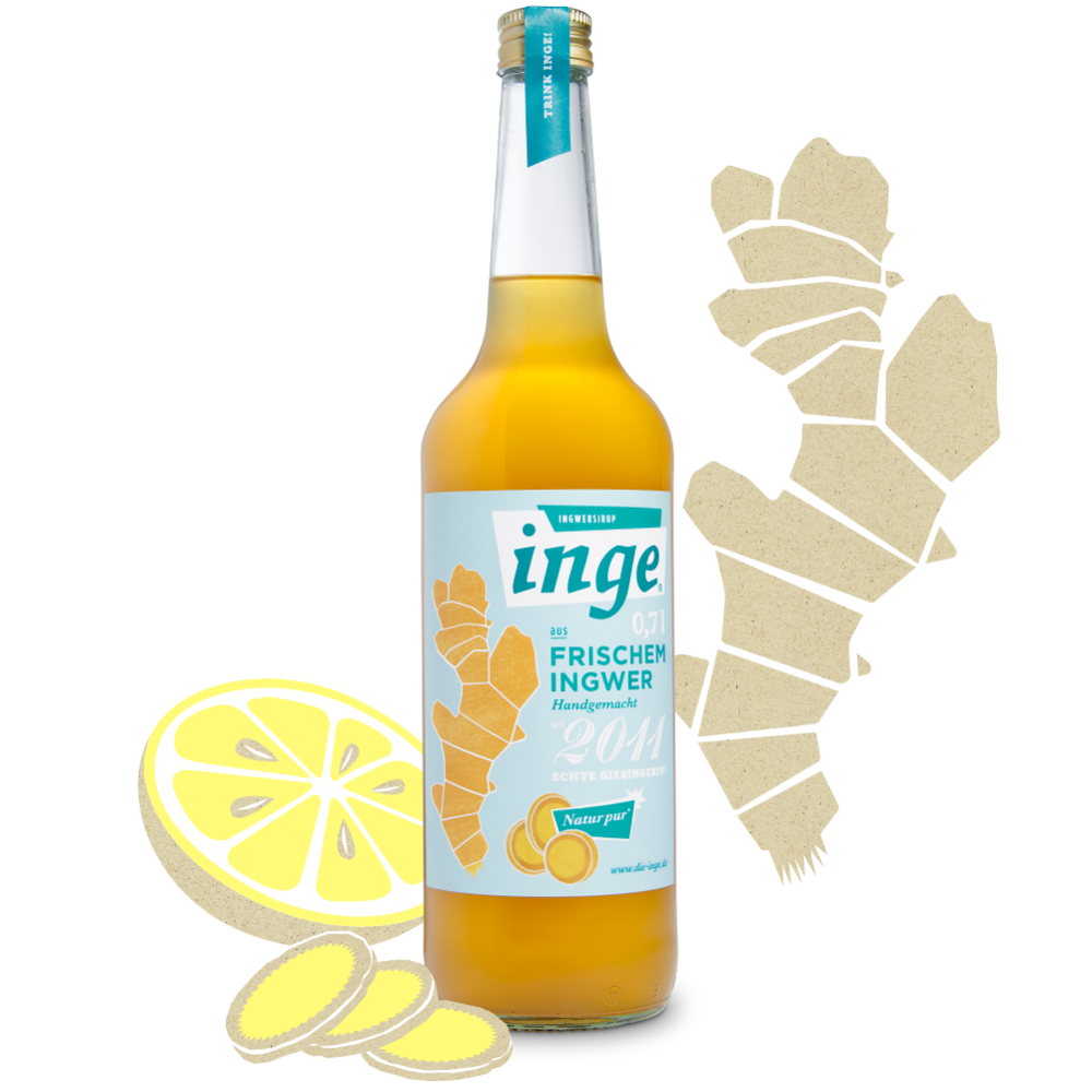 Inge Ingwer Sirup / fruchtig scharf