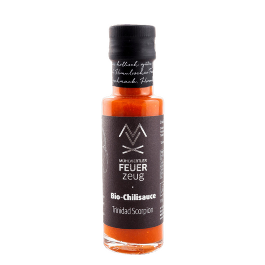 FEUERZEUG Bio Chilisauce TRINIDAD SCORPION