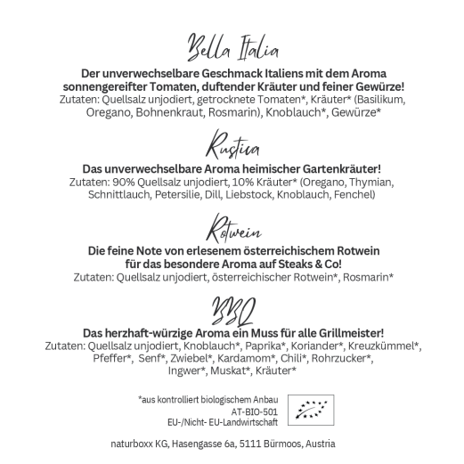 X-MAS Gourmetbox PICCOLO - Frohes Fest