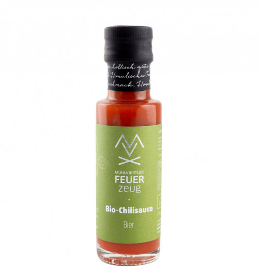 FEUERZEUG Bio Chilisauce BIER 110g  -  Schärfe 6