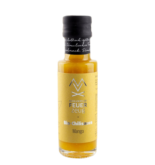 FEUERZEUG Bio Chilisauce MANGO 110g  -  Schärfe 5