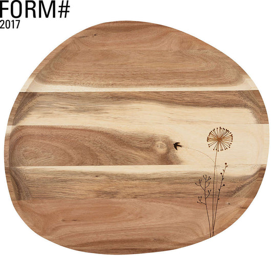 Holztablett Wunderland - PUSTEBLUME