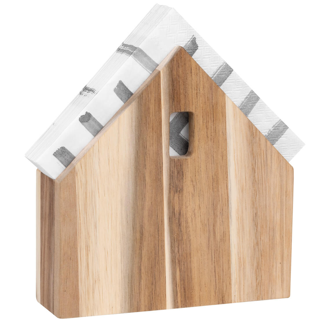 Holz Serviettenhaus - KLEIN