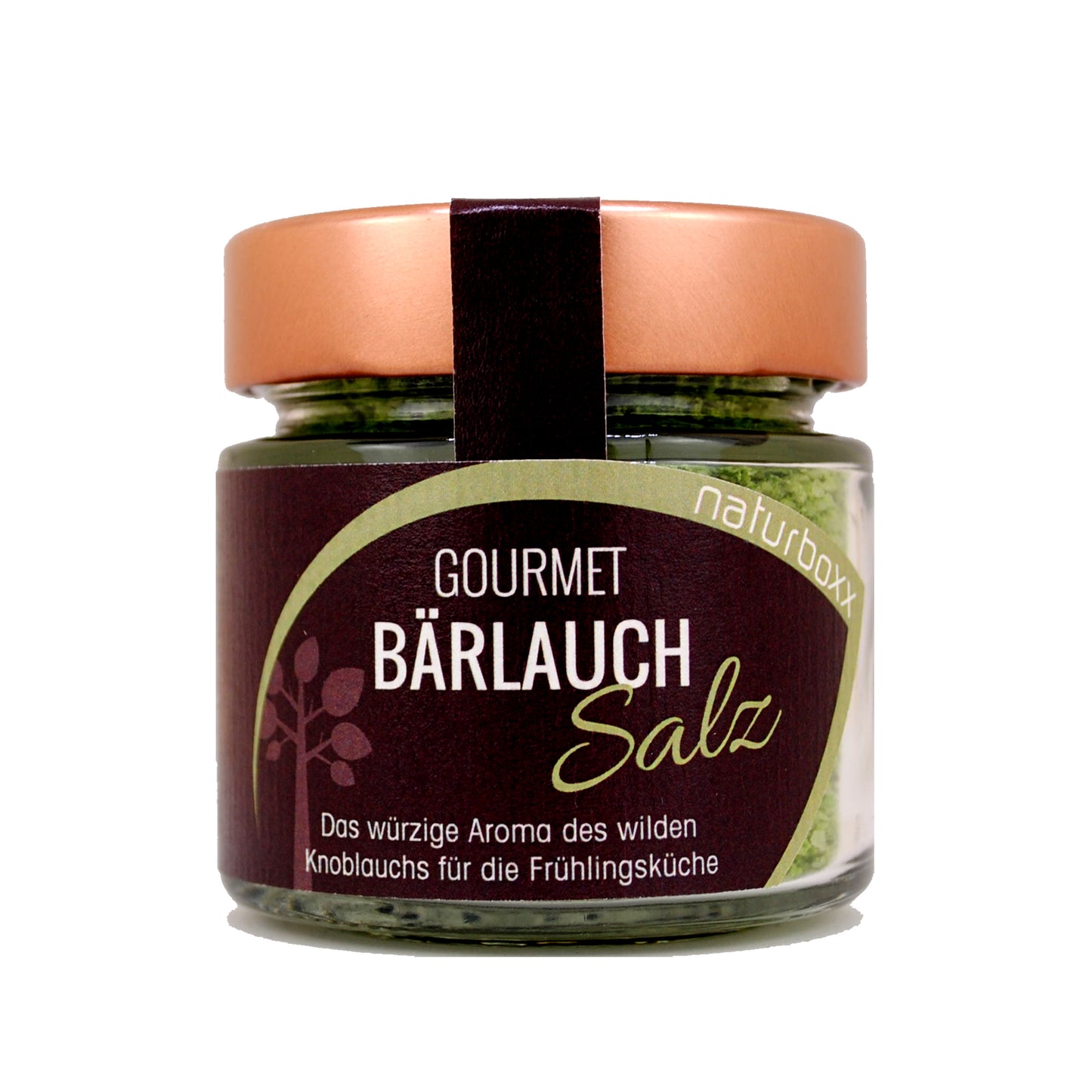 GANZ FRISCH! Gourmetsalz BÄRLAUCH - Schraubglas