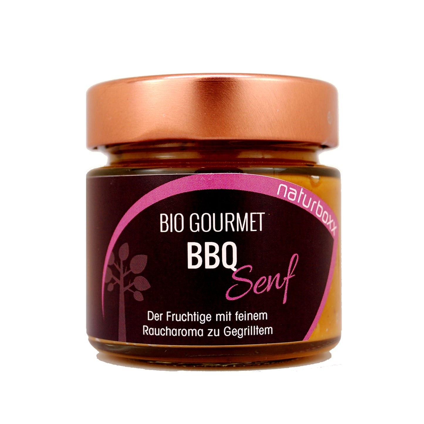 Bio Gourmet BBQ SENF 120g Schraubglas