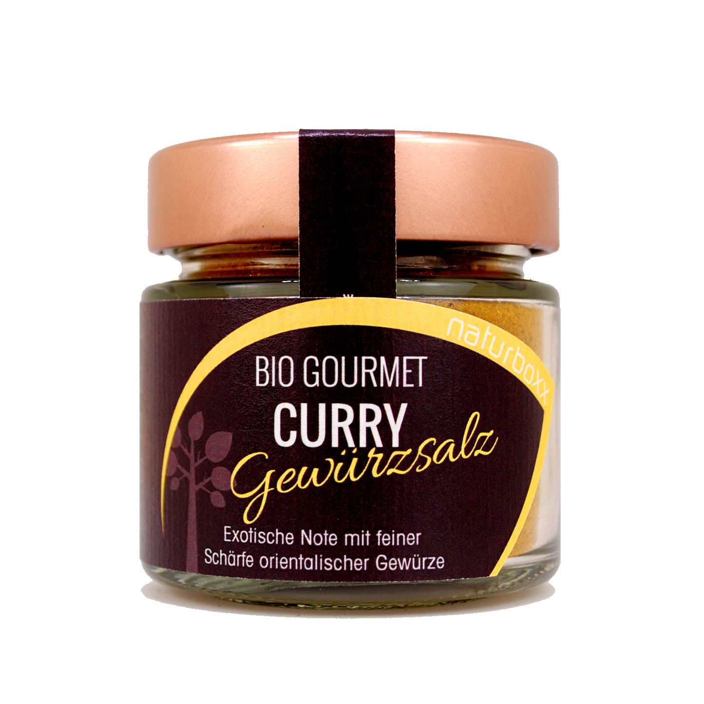 Bio Gourmetsalz CURRY - Schraubglas