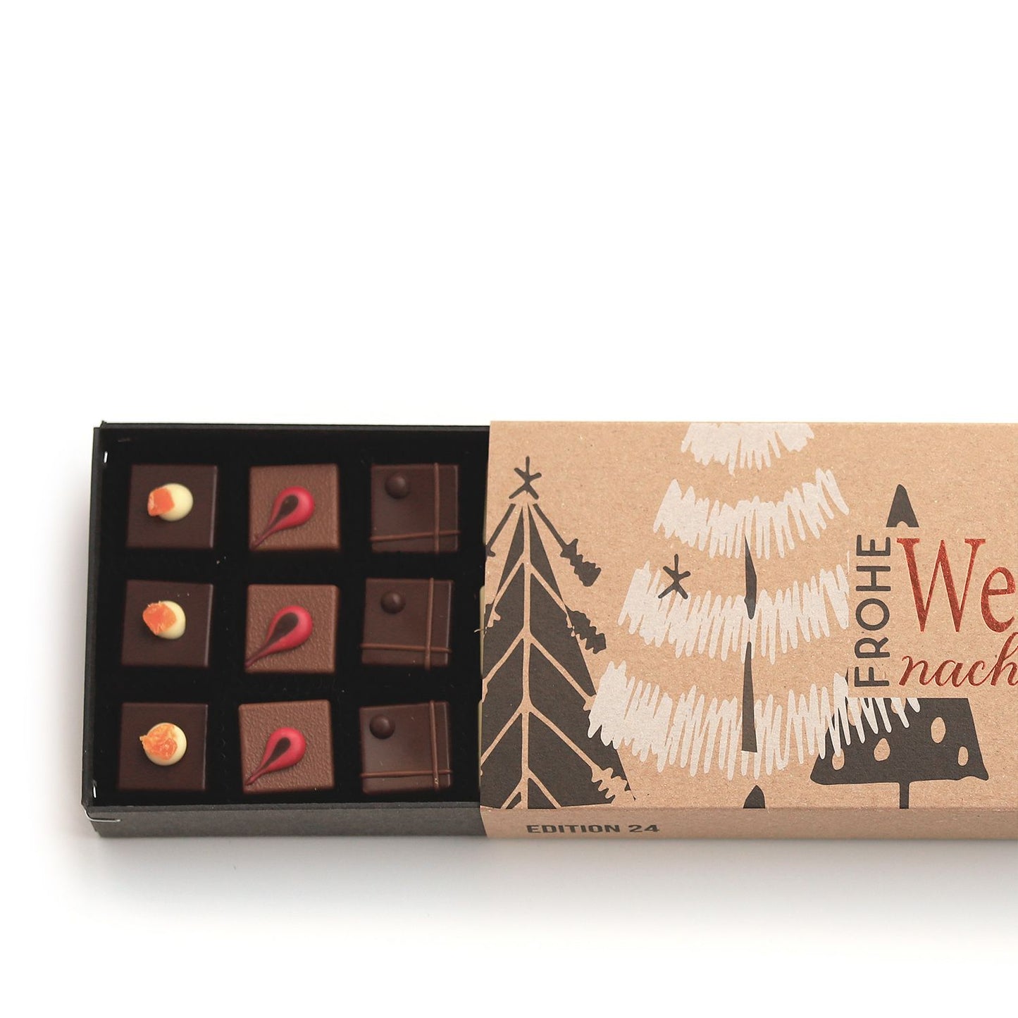Frohe Weihnachten! Edition 24 PRALINEN Frucht