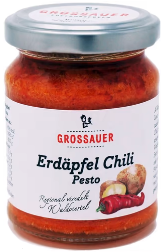 Grossauer Bio ERDÄPFEL CHILI Pesto