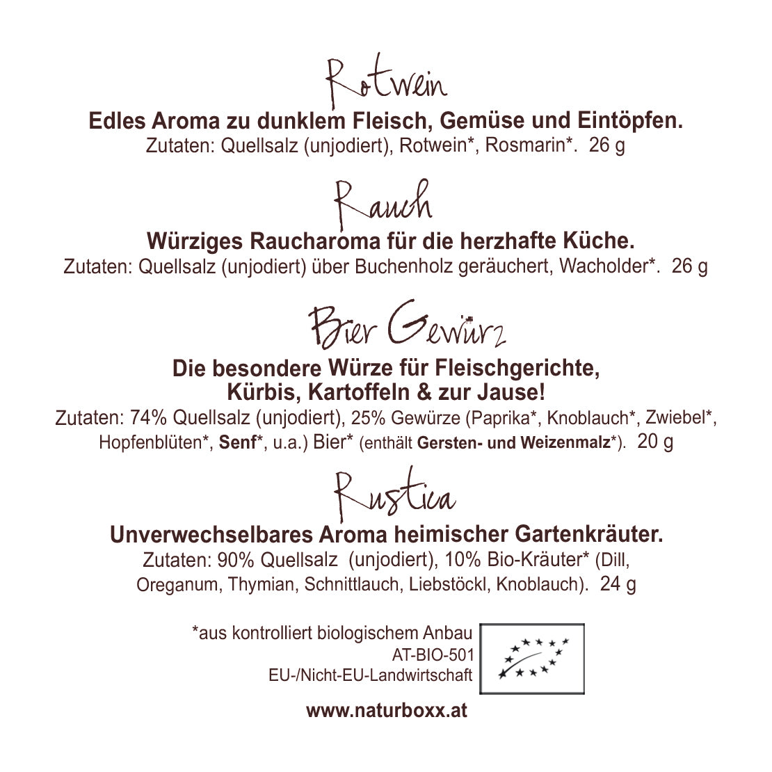 Gourmetbox PICCOLO - DIE HERZHAFTE